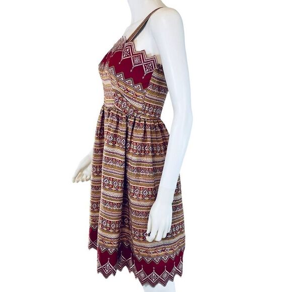 Boutique Bohemian Embroidered Dress - Picture 6 of 11